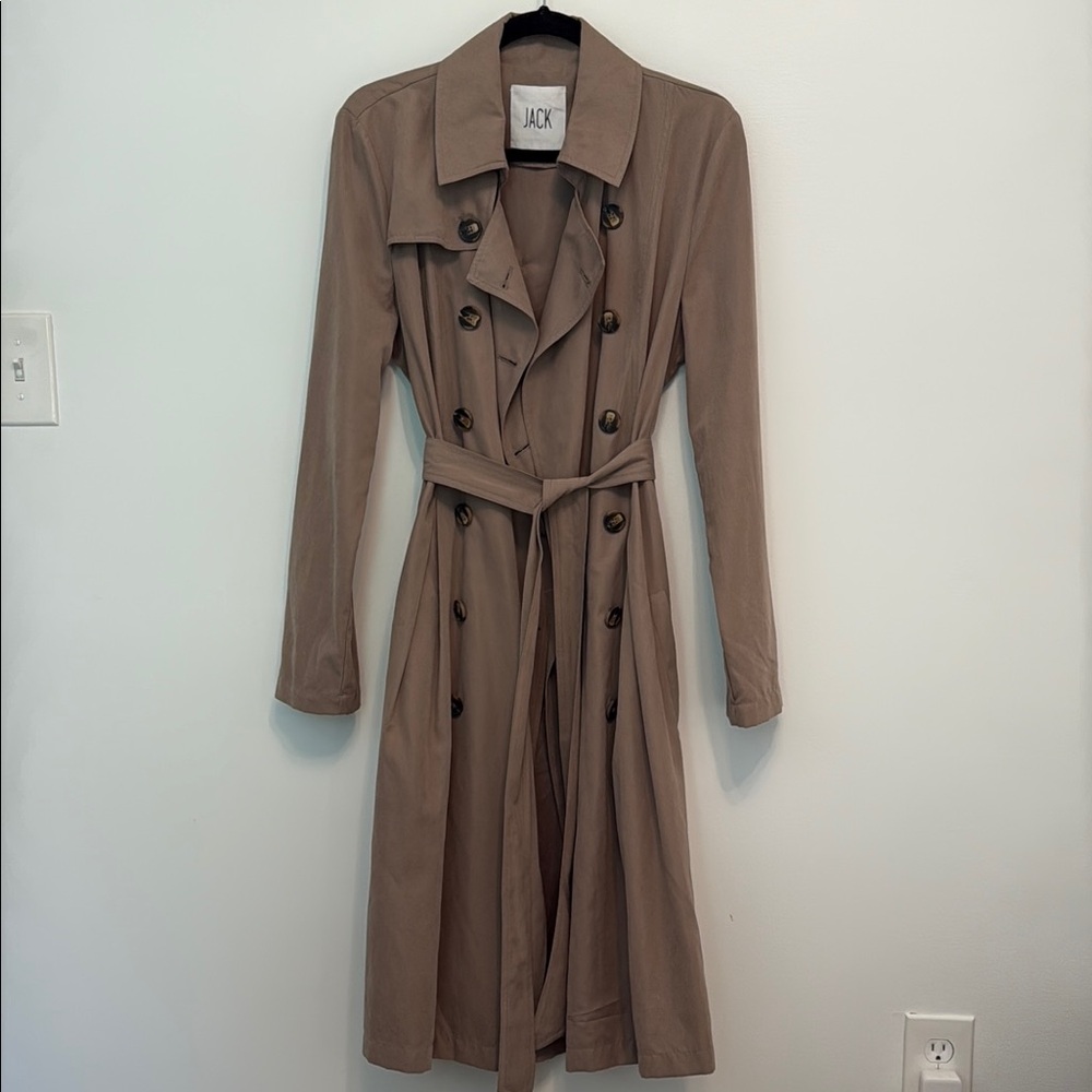 Jack by BB Dakota Tan Trench Coat